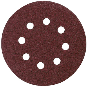 P-43620 - T2 excenterpapír tépőz. barna 125mm K40 50db