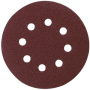 P-43636 - T2 excenterpapír tépőz. barna 125mm K60 50db