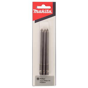 P-53419 - T2 PH2 Cr-V bit 110mm 3db